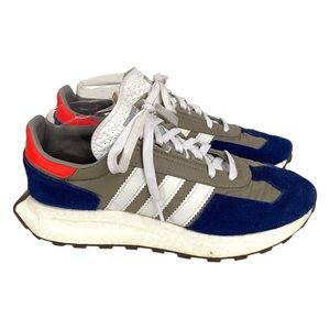 Adidas Retropy E5 Feather Grey Victory Blue Men’s 9 Sneakers